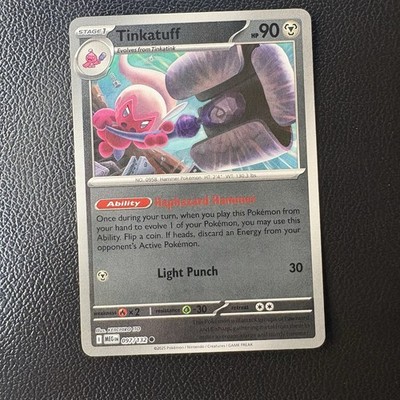 Tinkatuff 097/132 Me01: Mega Evolution Reverse Holo
