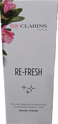My Clarins Re-Fresh Hydrating Beauty Mist 3.4 FL OZ
