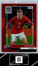 2022-23 Donruss #22 David Zima Optic Red #/165