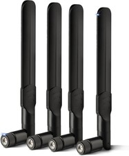 Bingfu 4G LTE Cellular Trail Camera Antenna 8dBi RP-SMA Male Antenna 4-Pack