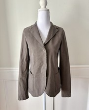 Harris Wharf London Made in Italy Cotton Stretch Blazer 42 6