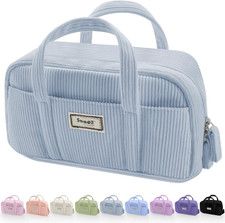 Large Pencil Case Pouch, Extra Big Pencil Bag with 5 Compartments, Pen Bag Wide