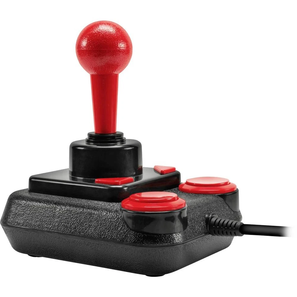 SpeedLink Competition Pro Extra Joystick USB PC, Android Schwarz, Rot - Bild 3 von 4