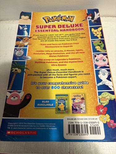 Pokémon Super Deluxe Essential Handbook: The Need-To-Know Stats and Facts on... - Bild 2 von 2