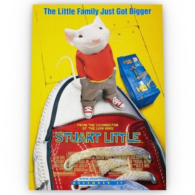 Stuart Little Movie Poster Satin High Quality Archiv Stunning A1 A2 A3