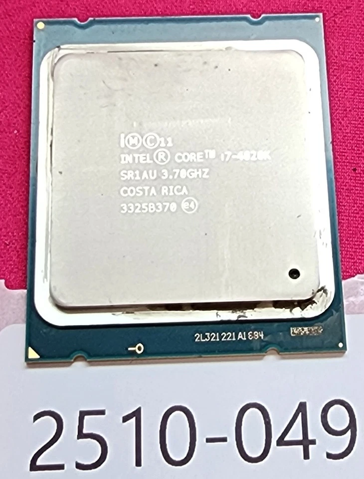 Процессор Intel Core i7-4820K четырехъядерный 3,7 ГГц LGA2011 SR1AU - РАБОЧИЙ - Изображение 3 из 4