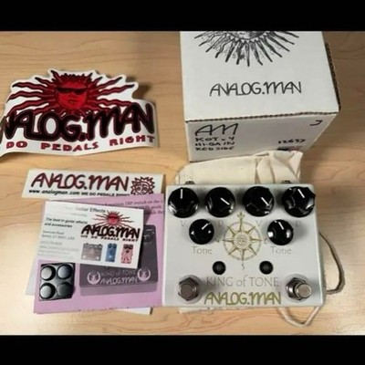 Analog Man King of Tone weiß Custom Color gebraucht guter Zustand aus Japan