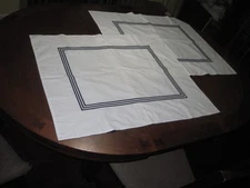 2- Hotel Living 5 Star Luxury at Home Pillow Shams  32.5'' x 27'' 100% Cotton