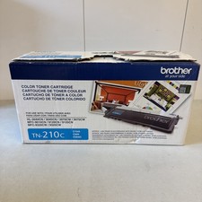 Genuine Brother TN-210C Toner Cartridge - Cyan / Open Box Sealed Bag Printer