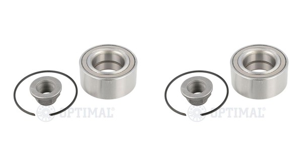 Optimal 2X Radnabe Radlagersatz Hinten FüR Land Rover Freelander 2 75 FA LF-image