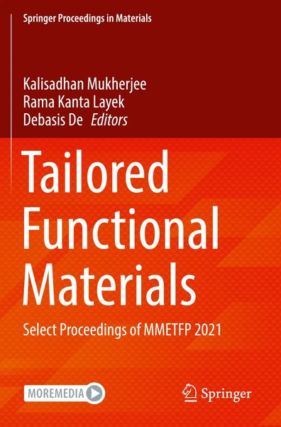Tailored Functional Materials Select Proceedings Of Mmetfp 2021 Taschenbuch 2023-image