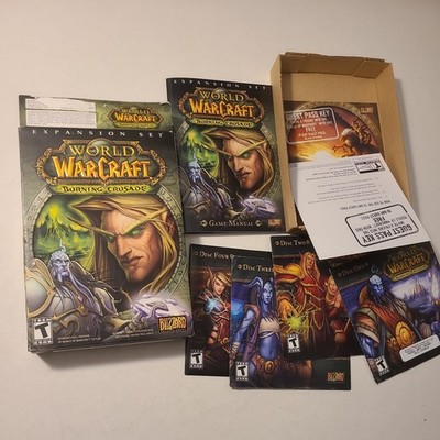 World of Warcraft: The Burning Crusade (PC, 2007) Expansion Set Game In Box