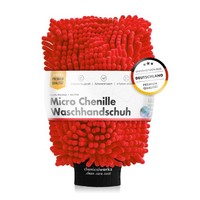chemicalworkz Chenille Wash Mitt Waschhandschuh Rot Mikrofaser Auto WäSche