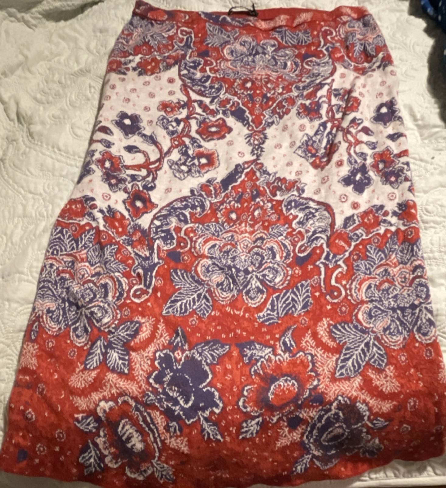 Peruvian Connection Straight Knee Length Floral W… - image 2