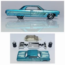 New Hot Wheels 2026 Super Treasure Hunt 64’ Chevy Impala Unspun Random Wheel