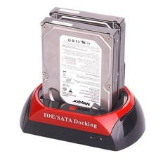 2.5" 3.5" IDE SATA Universal Hard Drive Dock Dual Bay HDD Docking Station USB