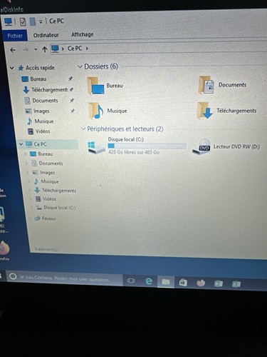 PC Portable Toshiba PORTEGE R30-A-19L i5-4210M 500GB 4GB 13.3" DVDRW WINDOWS 10 - Photo 3/3