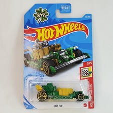 2021 Hot Wheels Holiday Racers Hot Tub #122 Green 5/5