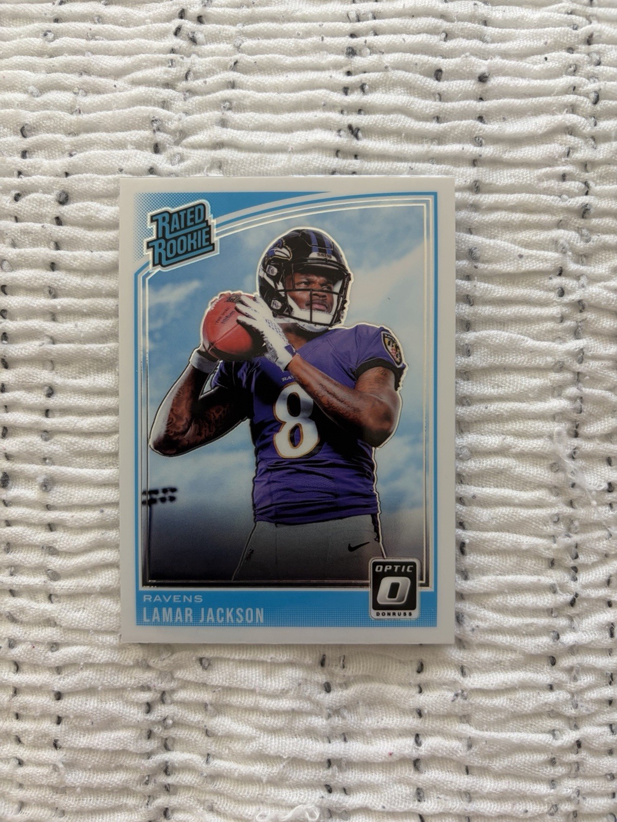2018 Donruss Optic - Rated Rookie Lamar Jackson #167 (RC)