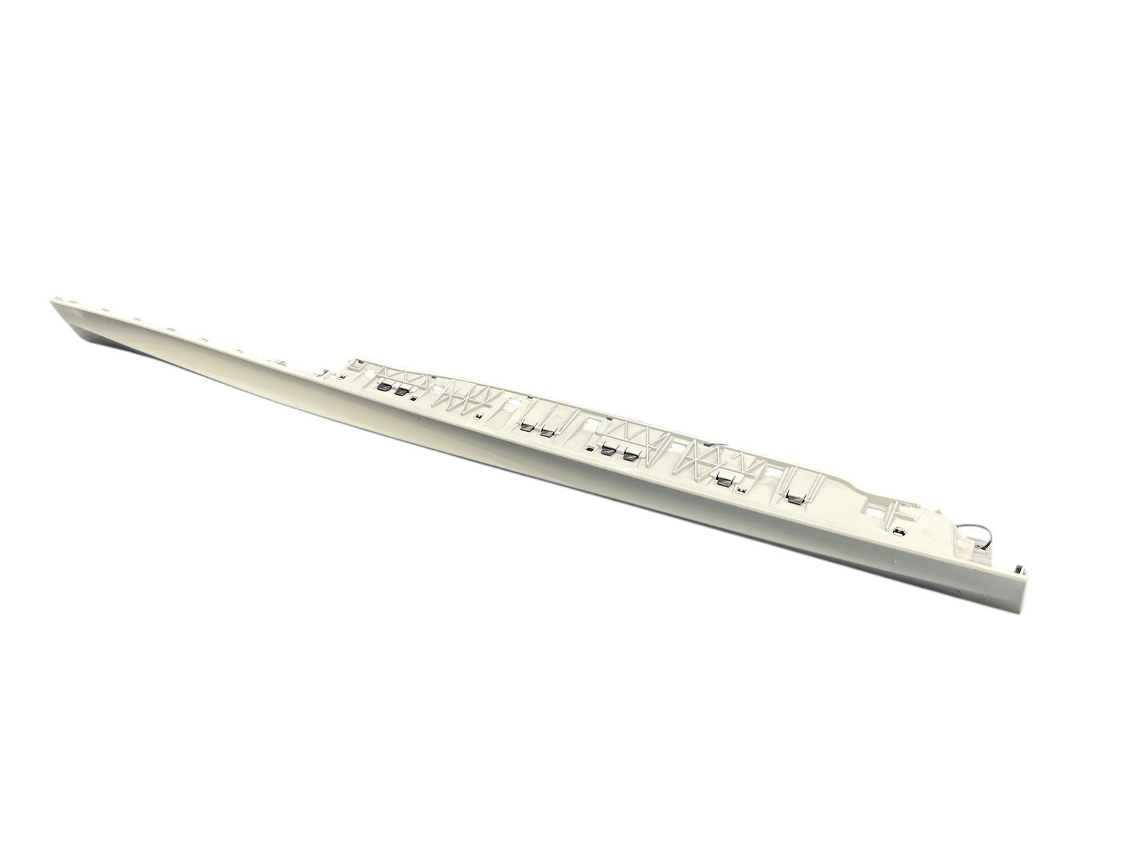 2010-2015 Audi R8 v10 Right Side Skirt Rocker Panel Moulding Ibis White (T9PA)