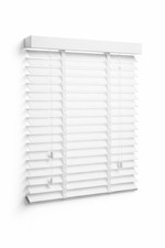 Holzjalousie 90x250 cm Echtholz Rollo matt 50 mm Lamellen Premium Design