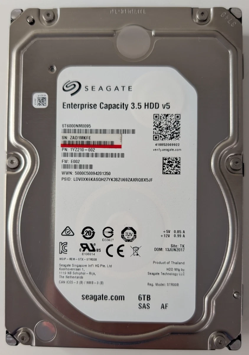 Seagate 6TB Computer Internal Hard Disk Drives for sale | eBay