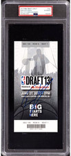 2013 Giannis Antetokounmpo Signed NBA Draft Full Ticket PSA