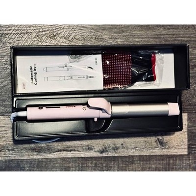 Rotating Curling Iron 1 1/4 inch - Automatic Curling Wand for Beach Wave Curls