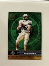 🔥🏈DREW BREES ROOKIE CARD🏈🔥2001 Pacific Crown Royale 21st Century Rookies 