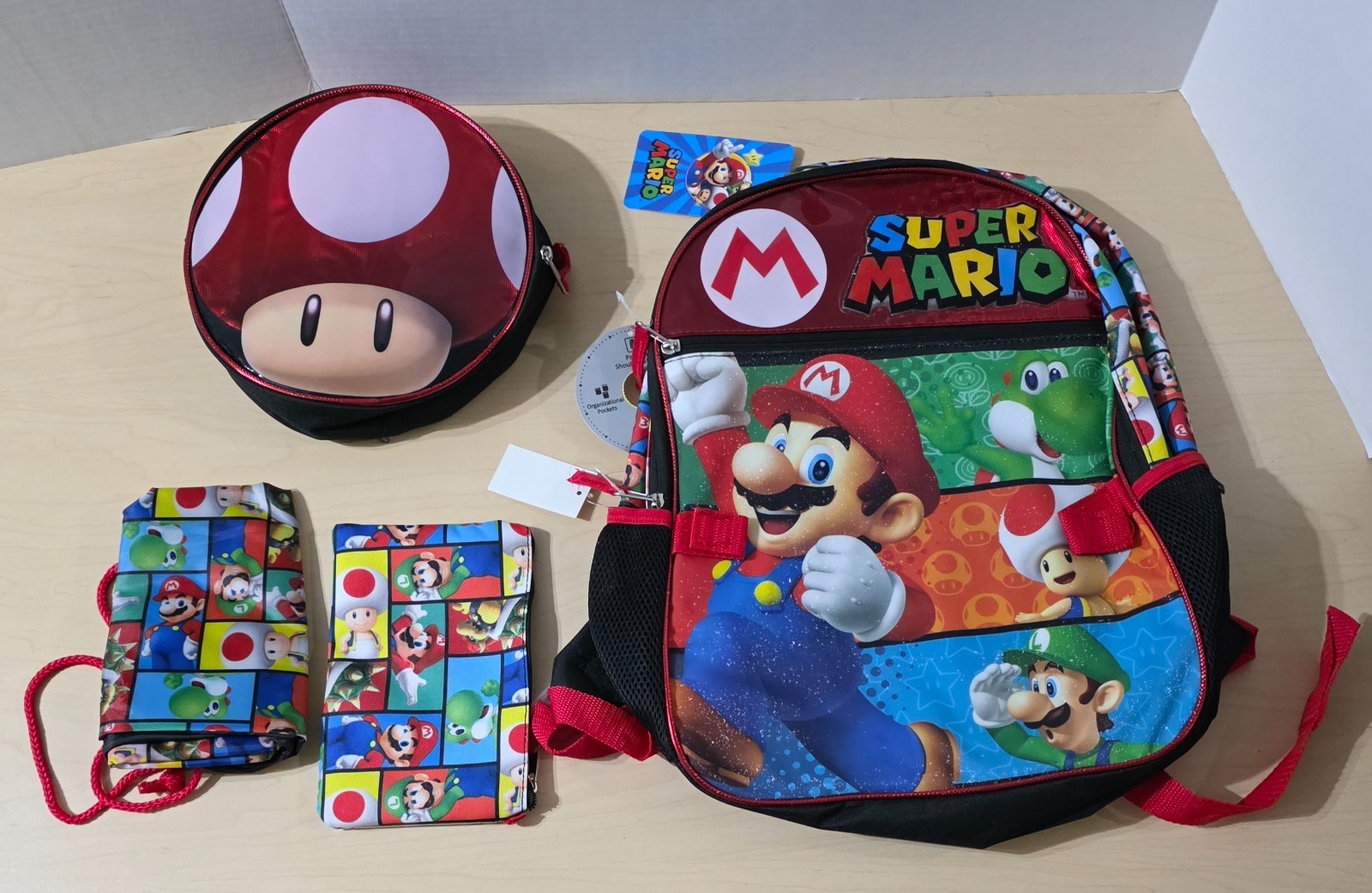 Lunch Gym Pencil Bag Set