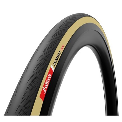 Vittoria Rubino V Tire - 700 x 32, Clincher, Folding, Black/Tan, 1C Graphene + S