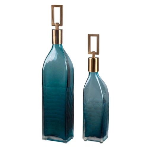 Uttermost - Bottles, S/2 - Accessories - Annabella - 3.88 inch Bottle (Set of 2) - Picture 1 of 4