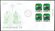 🍁Canada  #626 URpb   CHRISTMAS - DOVE      Brand New  1973  Rosecraft Cover