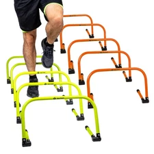 Body Sport Adjustable Athletic Speed Training Hurdles, Jumping & Speed Training