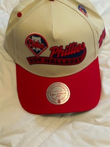ROY HALLADAY PHILLIES  M & N  TOPPS  BASEBALL CAP-2024 FANFEST LIDZ COLLECTION