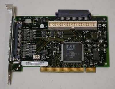 PCI SCSI Card 73H3560 IBM 6208-701X PCI Fast/Wide SCSI Controller