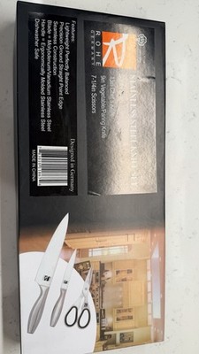 Schulte-Ufer 3-Piece Stainless Steel Knife Set Germany Design NIB