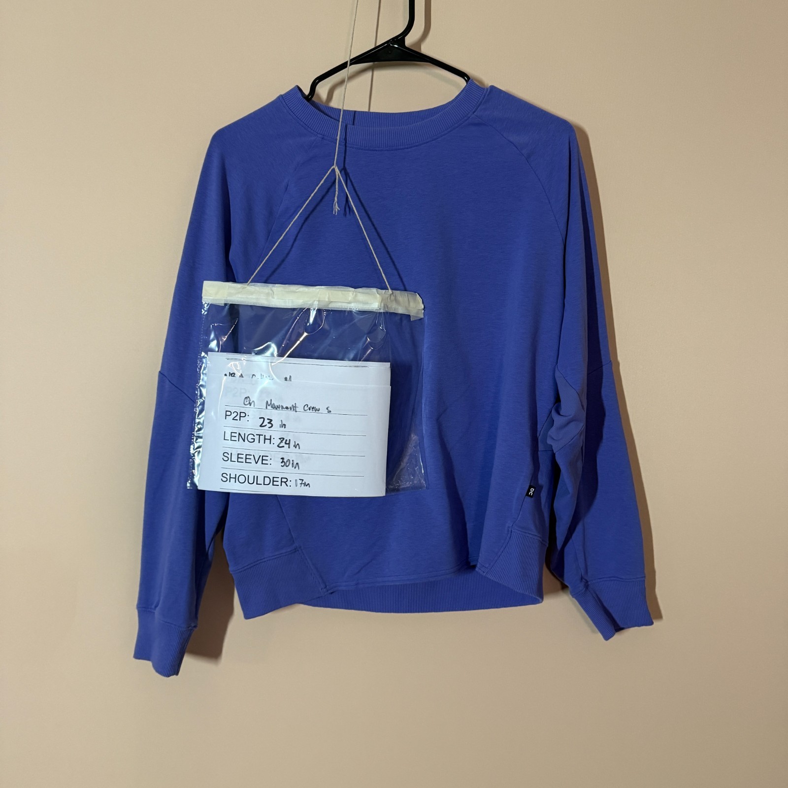 On Cloud Movement Crew Neck Performance Sweater S… - image 3