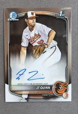 2025 Bowman Draft - Chrome Prospect Autographs JT Quinn #CPA-JQ (AU, RC)