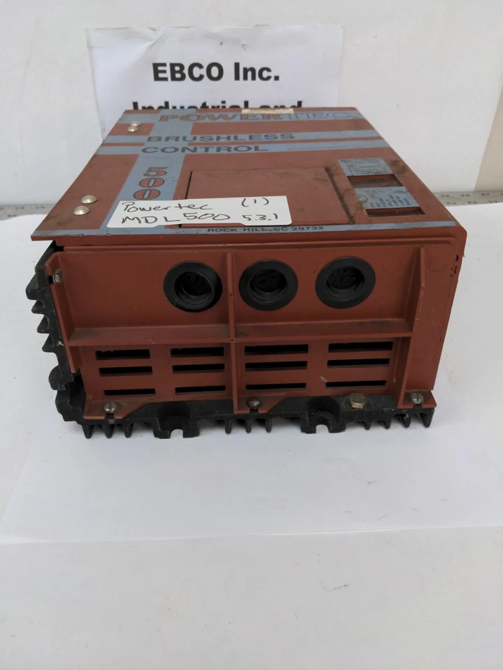 CONTROL SIN ESCOBILLAS POWERTEC MDL 500 C002.5R2CH026 2HP Foto 3 de 4