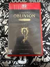 Nintendo Switch 2 The Elder Scrolls IV Oblivion Remastered JP Edit Very Good GP