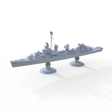 SSMODEL 1/1200 Military Model Kit USN Fletcher-Class Fletcher (DD-445) 1942