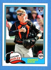 2018 Topps Archives #211 Chance Sisco Baltimore Orioles