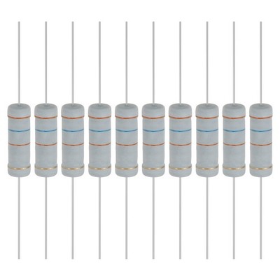10 Pcs 36K Ohm 5W Metal Oxide Film Resistor, 5% Tolerance