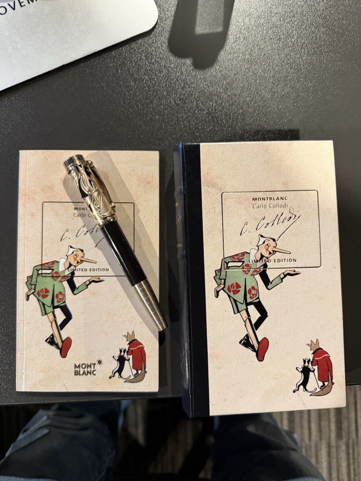 Montblanc Carlo Collodi Limited Edition writing instrument set 
