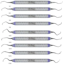 HU-FRIEDY Dental Rigid Gracey Curette SET OF 9 EverEdge 2.0 #9 Handle