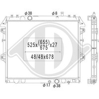 KüHler MotorküHlung Diederichs DCM3296 Diederichs Climate FüR Toyota