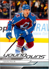 2024-25 Upper Deck Young Guns Jason Polin Rookie Colorado Avalanche #210