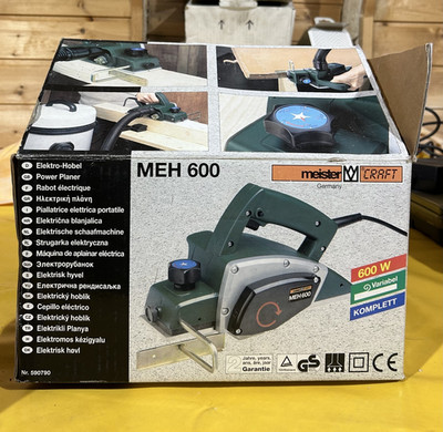 Meister Craft Elektrohobel MEH 600 600 W 230 V inkl. Anschlag/Führung