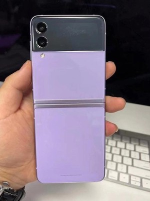 Samsung Galaxy Z FLIP 3 5G F711U 128GB UNLOCKED Smartphone OPEN BOX Lavender US